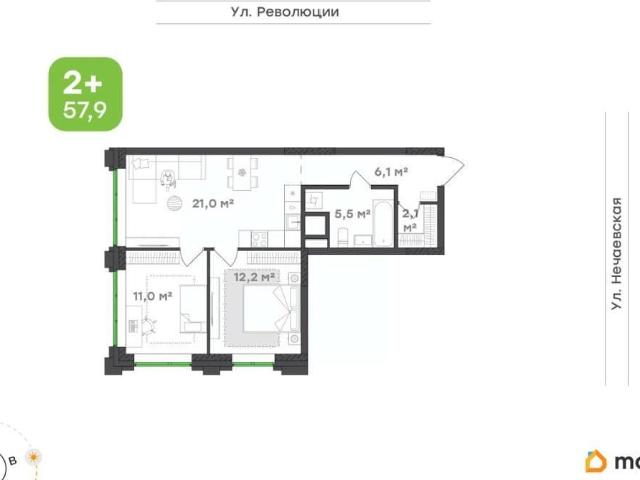 Квартира продажа в Пермь, Пермский Край