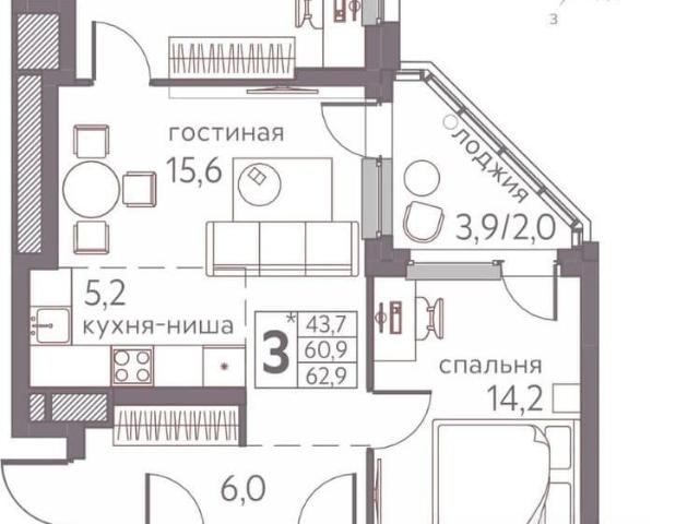 Квартира продажа в Мотовилихинский район, Пермь