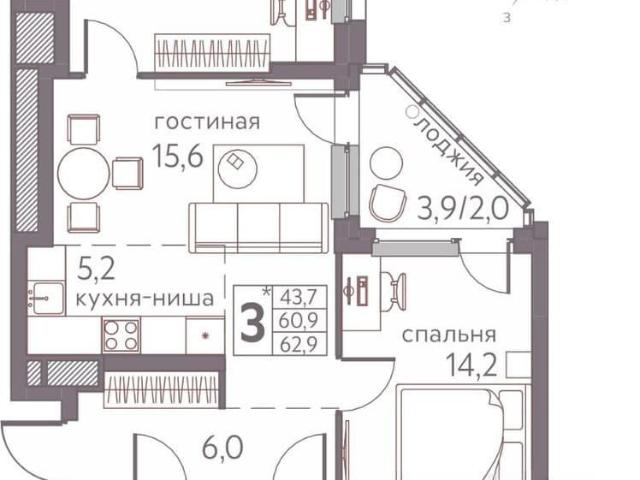 Квартира продажа в Мотовилихинский район, Пермь