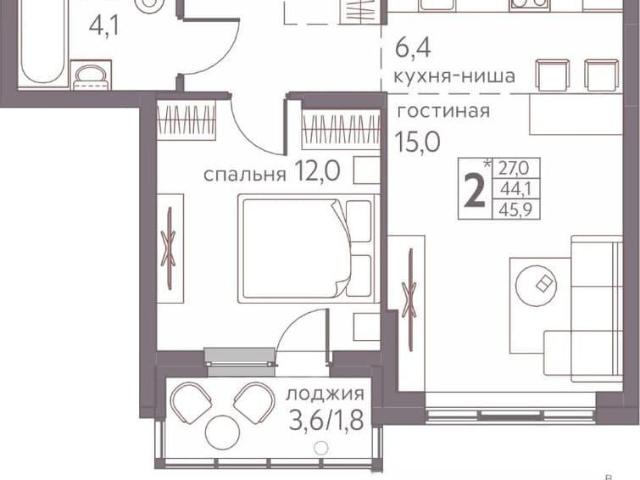 Квартира продажа в Мотовилихинский район, Пермь