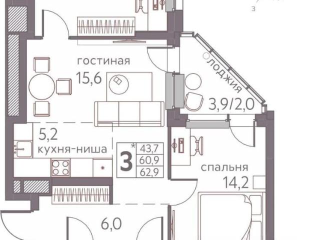 Квартира продажа в Мотовилихинский район, Пермь