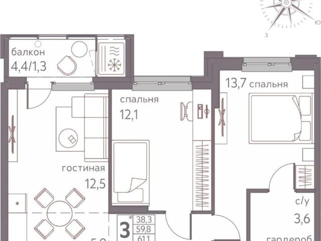 Квартира продажа в Пермь
