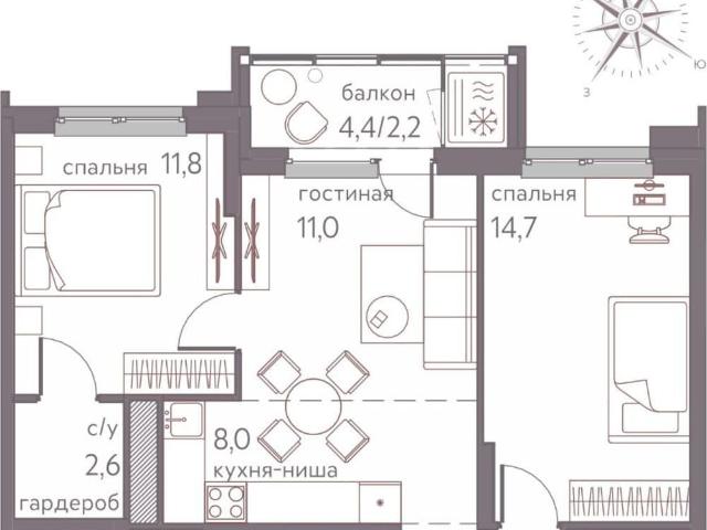 Квартира продажа в Мотовилихинский район, Пермь