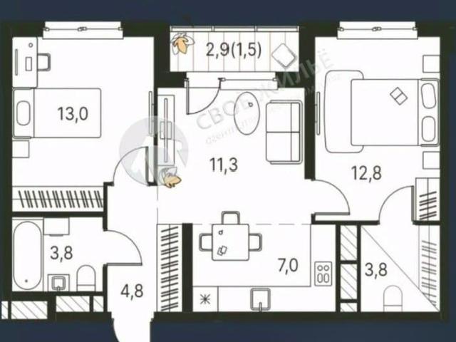Квартира продажа в Мотовилихинский район, Пермь