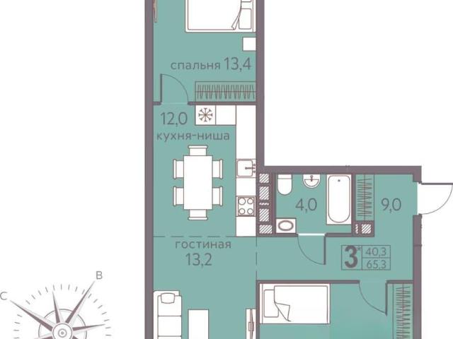 Квартира продажа в Мотовилихинский район, Пермь