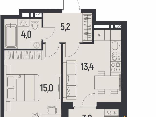 Квартира продажа в Индустриальный район, Пермь