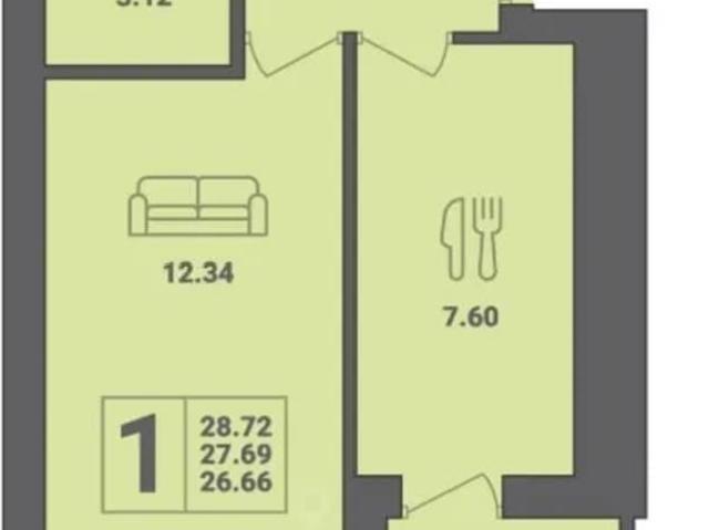 Квартира продажа в ЖК 