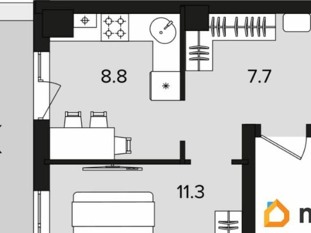 Квартира продажа в Большое Исаково, Калининградская область