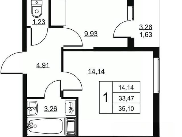 Квартира продажа в Бугры, Ленинградская область