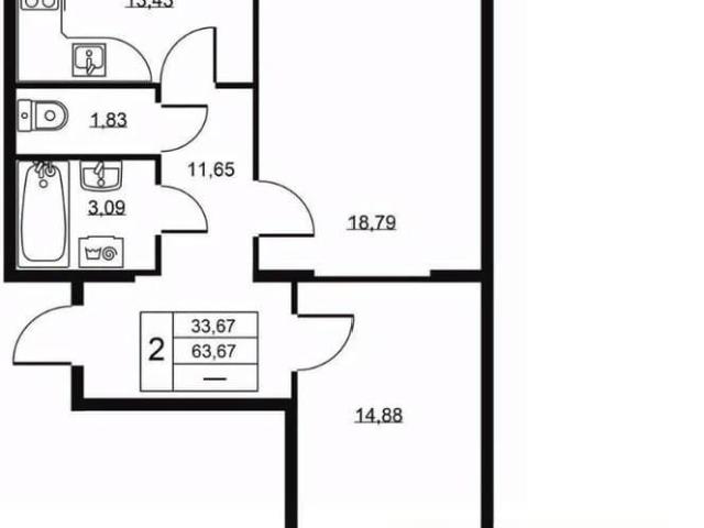 Квартира продажа в Бугры, Ленинградская область