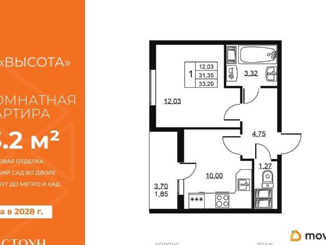 Квартира продажа в Бугры, Ленинградская область