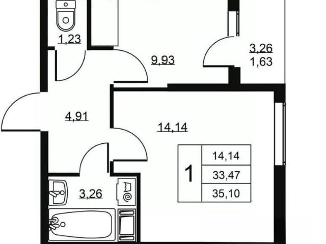 Квартира продажа в Бугры, Ленинградская область