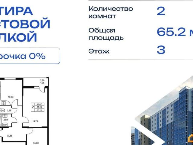 Квартира продажа в Бугры, Ленинградская область