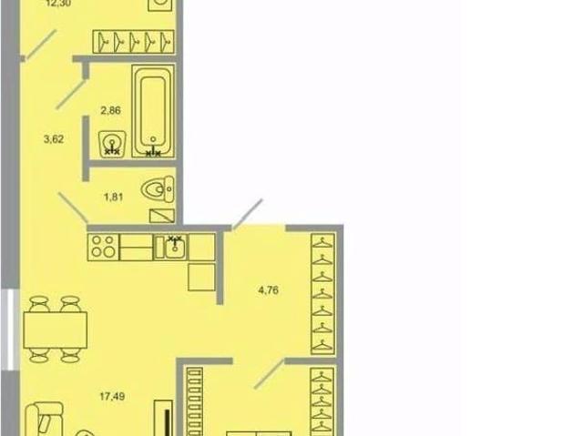 Квартира продажа в Бугры, Ленинградская область