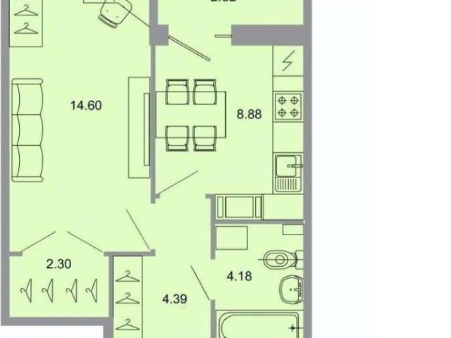 Квартира продажа в Бугры, Ленинградская область