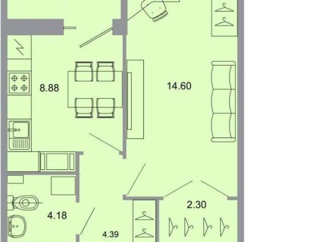 Квартира продажа в Бугры, Ленинградская область