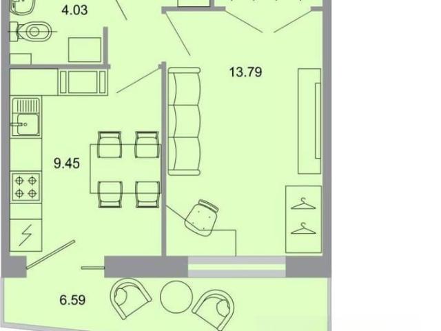 Квартира продажа в Бугры, Ленинградская область