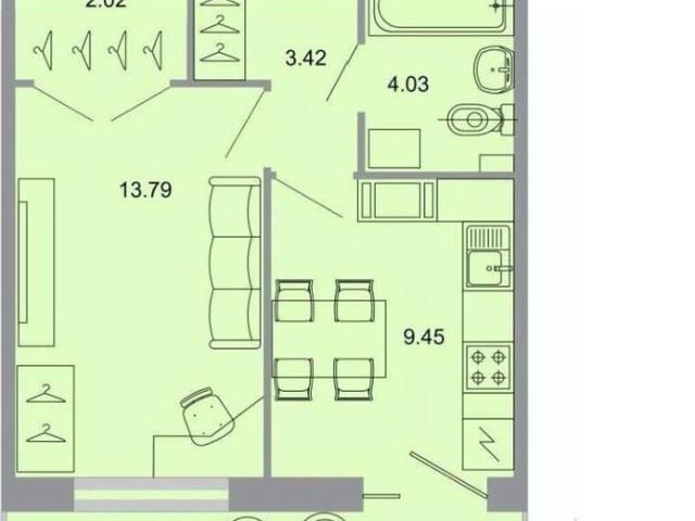 Квартира продажа в Бугры, Ленинградская область