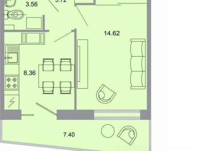 Квартира продажа в Бугры, Ленинградская область