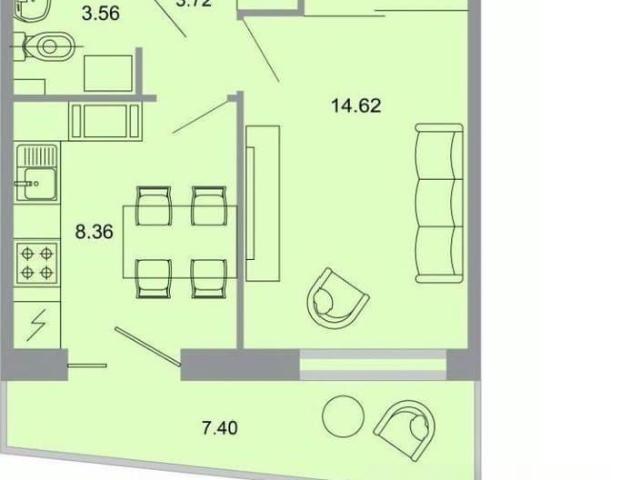 Квартира продажа в Бугры, Ленинградская область