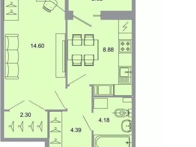 Квартира продажа в Бугры, Ленинградская область
