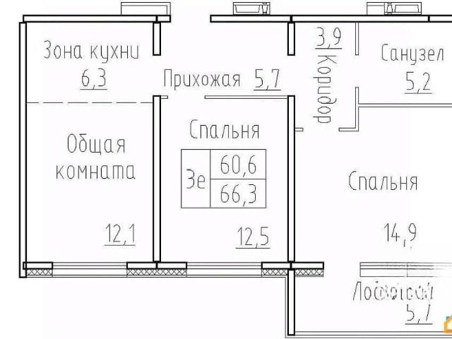 Квартира продажа в Элитный, Новосибирская область