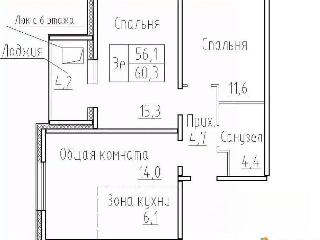Квартира продажа в Элитный, Новосибирская область