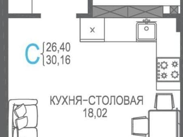 Квартира продажа в Гвардейское, Симферопольский район