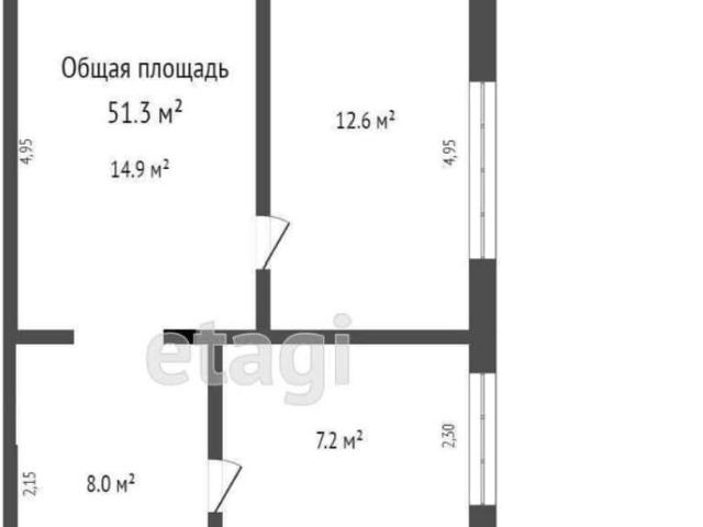 Квартира продажа в Крапивинский, Кемеровская область