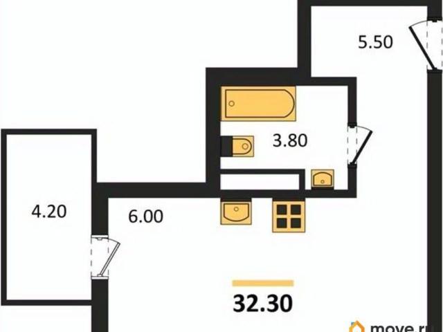 Квартира продажа в Молодежное