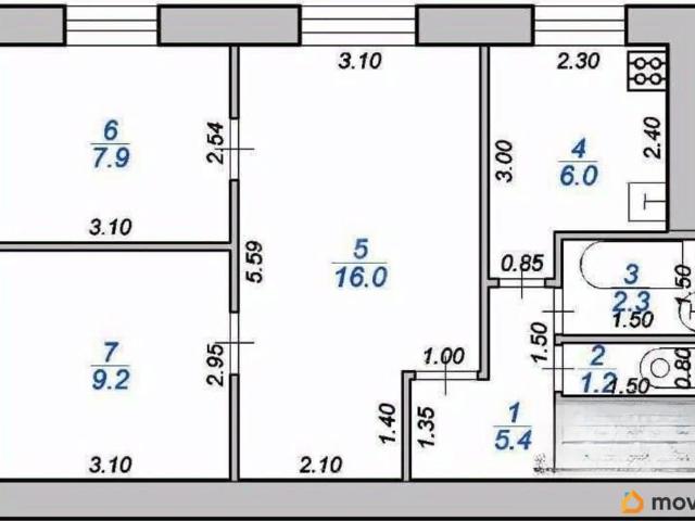 Квартира продажа в Редкино, Тверская область
