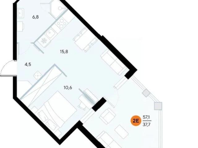 Квартира продажа в Новая Евпатория, Заозёрное
