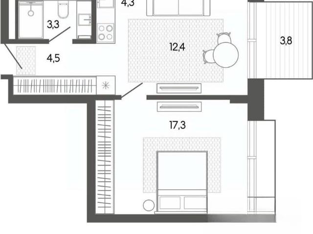 Квартира продажа в Майминское, Республика Алтай
