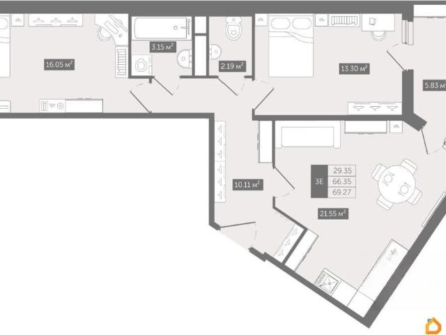 Квартира продажа в Мурино, Ленинградская область