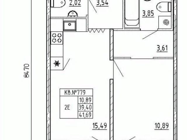 Квартира продажа в Мурино, Ленинградская область
