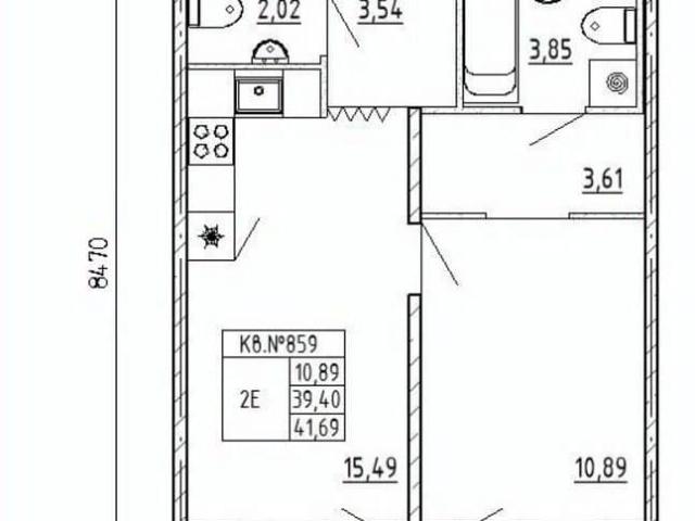 Квартира продажа в Мурино, Ленинградская область