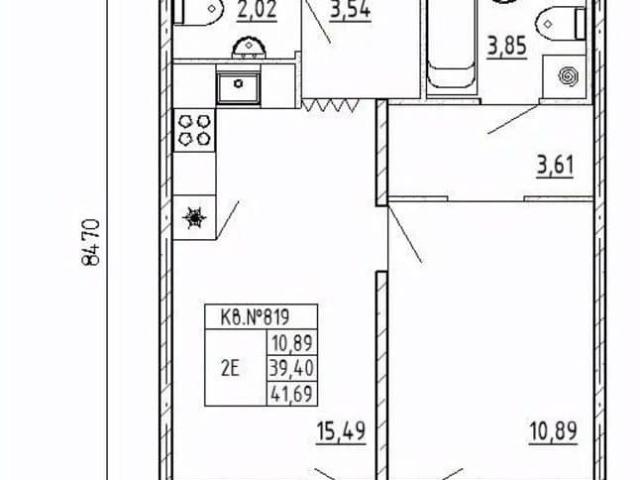 Квартира продажа в Мурино, Ленинградская область