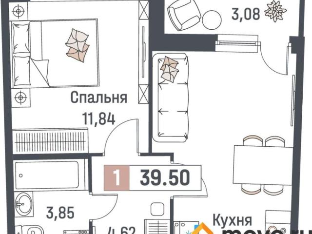 Квартира продажа в Мурино, Ленинградская область