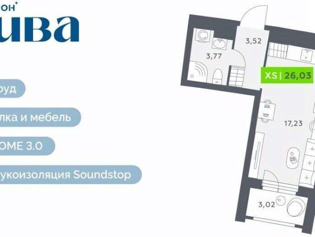 Квартира продажа в Мурино, Ленинградская область