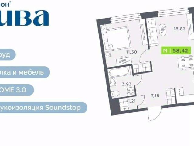 Квартира продажа в Мурино, Ленинградская область