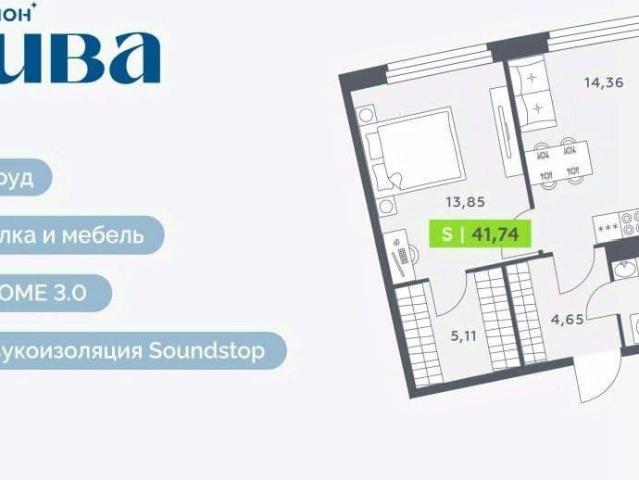 Квартира продажа в Мурино, Ленинградская область