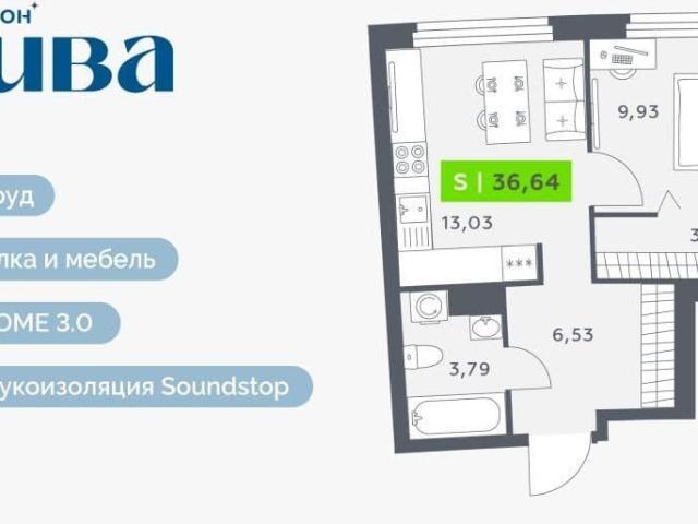 Квартира продажа в Мурино, Ленинградская область
