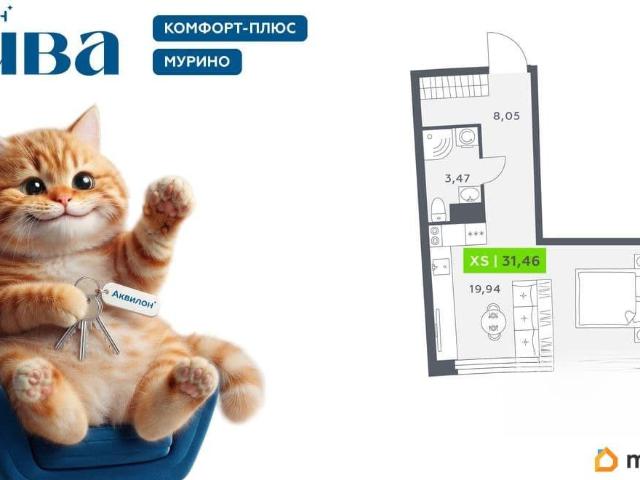 Квартира продажа в Мурино, Ленинградская область