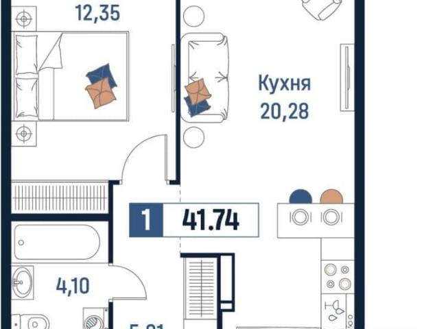 Квартира продажа в Мурино, Ленинградская область