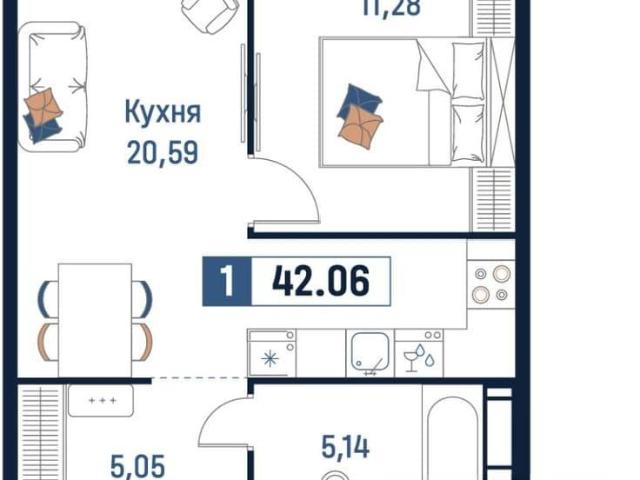 Квартира продажа в Мурино, Ленинградская область