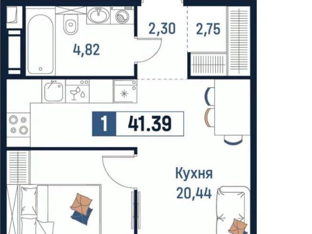 Квартира продажа в Мурино, Ленинградская область