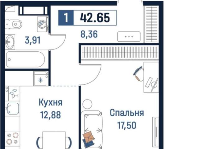 Квартира продажа в Мурино, Ленинградская область