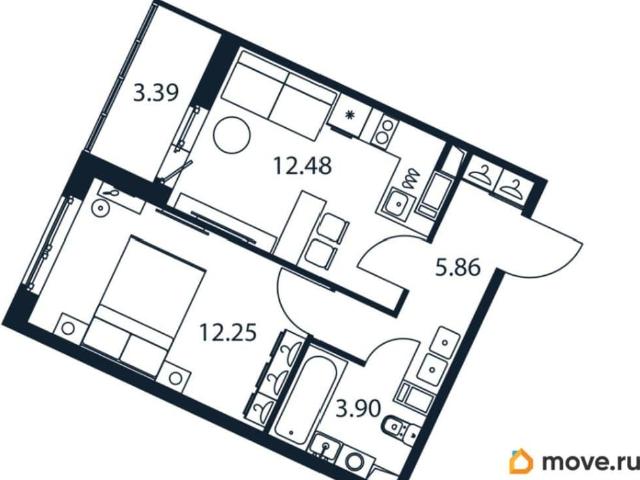 Квартира продажа в Мурино, Ленинградская область