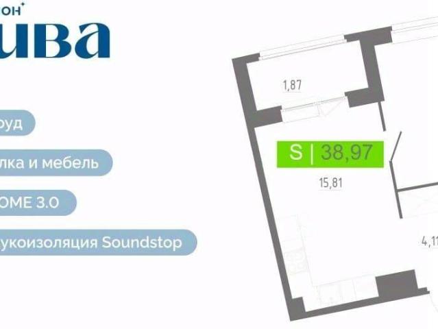 Квартира продажа в Мурино, Ленинградская область