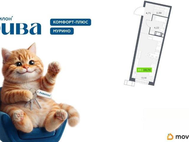 Квартира продажа в Мурино, Ленинградская область